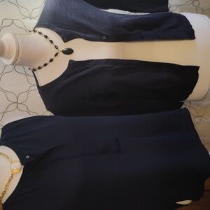 Loft #cardigan & Blouse
